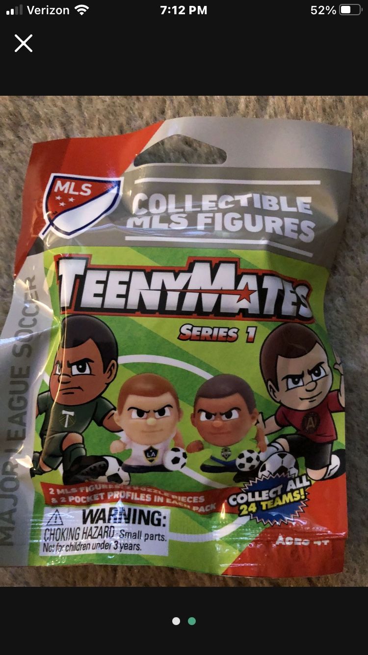 TeenyMates Soccer Players