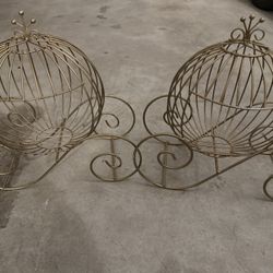 Cinderella Carriage Floral Centerpiece 