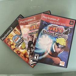 Naruto PS2 Bundle CIB