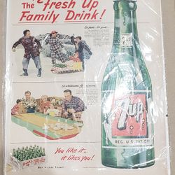 Vintage 7Up Advertisements