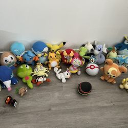 Nintendo Gamefreak Pokémon Plush Tomy Lot Stuffed Animals Not $2 Message For Prices Individually Or As Lot