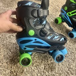Roller Derby In Door Playground Skates For Kids Size 2-6 Like New 