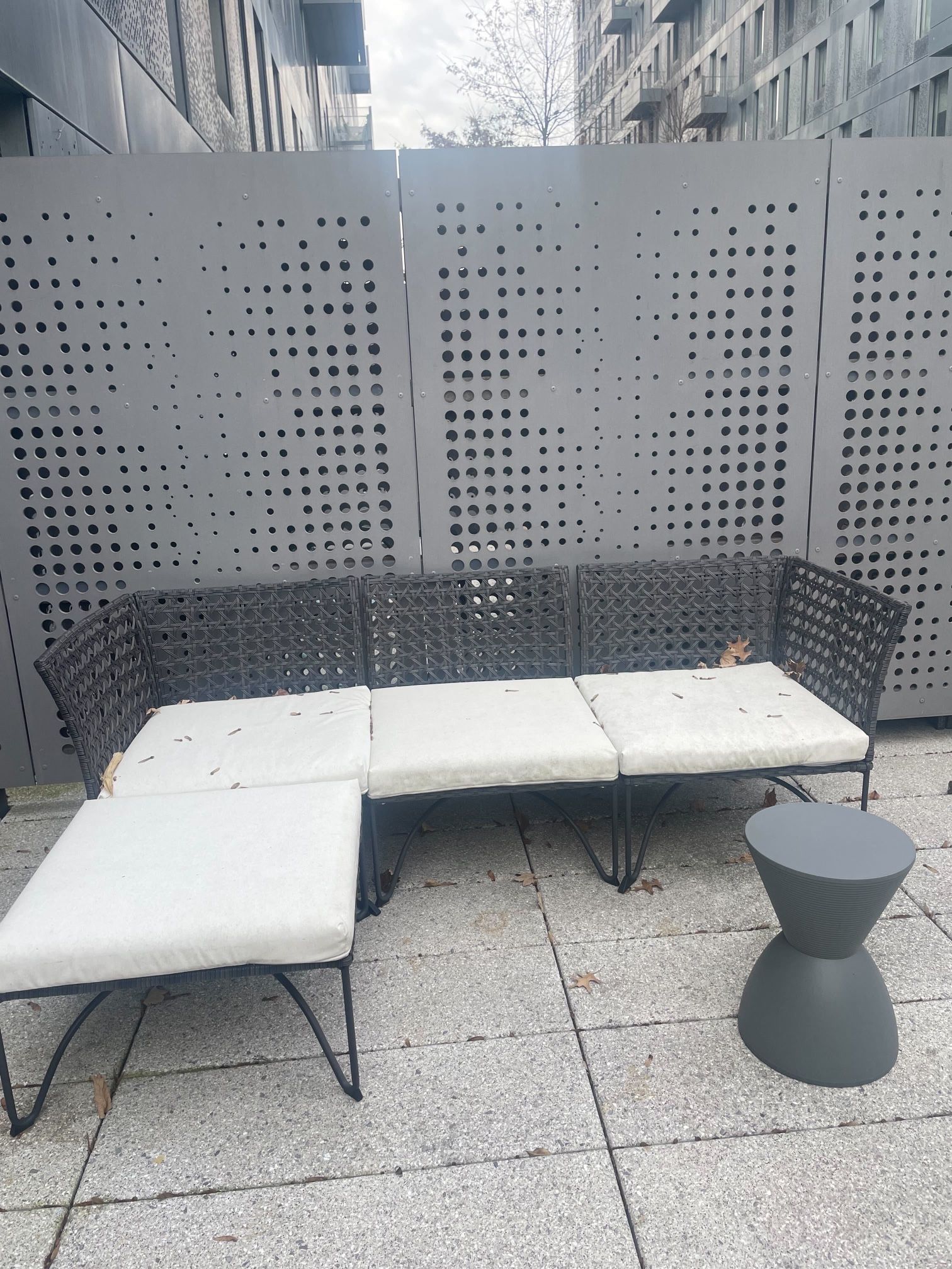JUTHOLMEN 3-seat modular sofa, outdoor