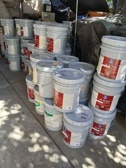 Exterior flat paint