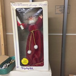 Christmas Animated Girl Doll Lights Up