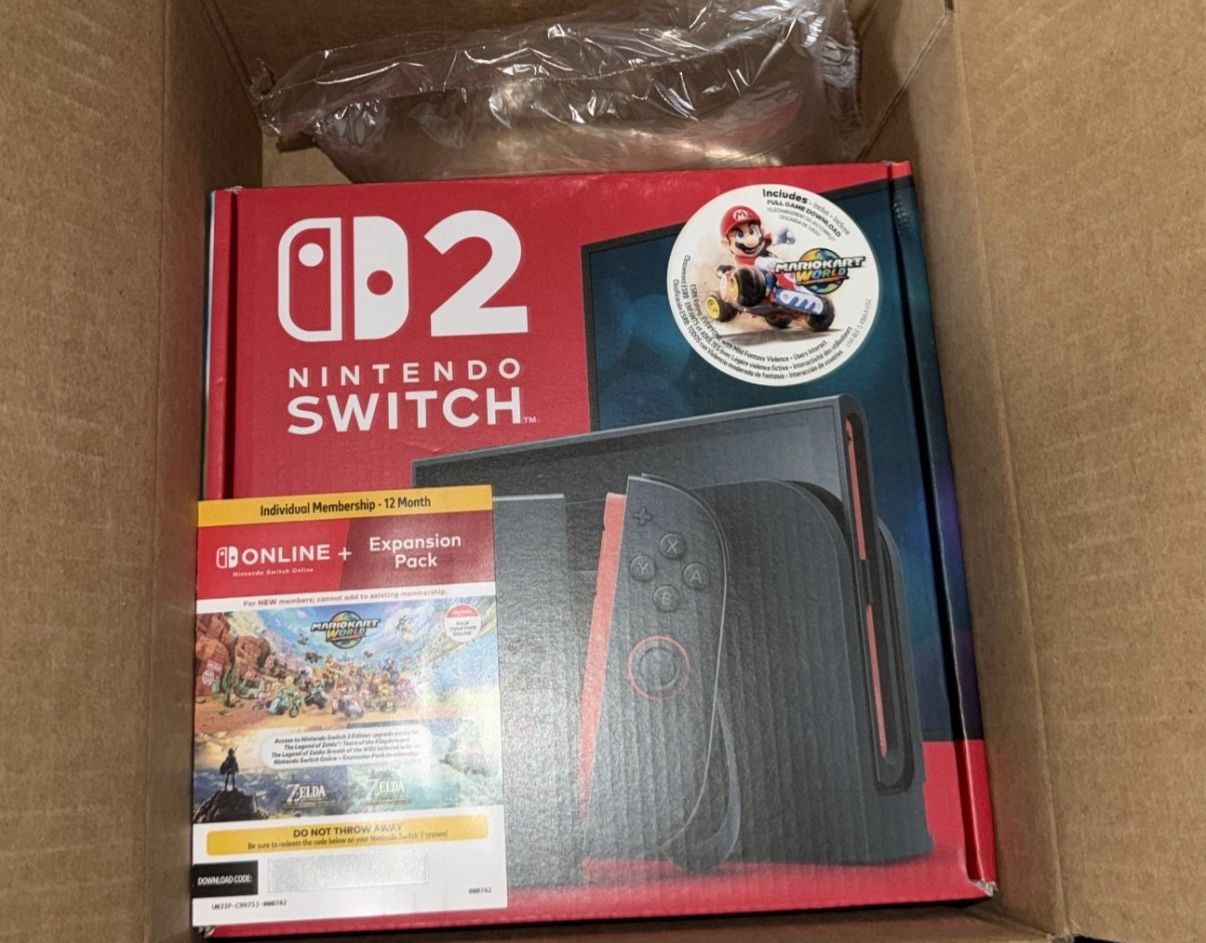 Nintendo Switch 2 Mario Kart +12 Month Membership