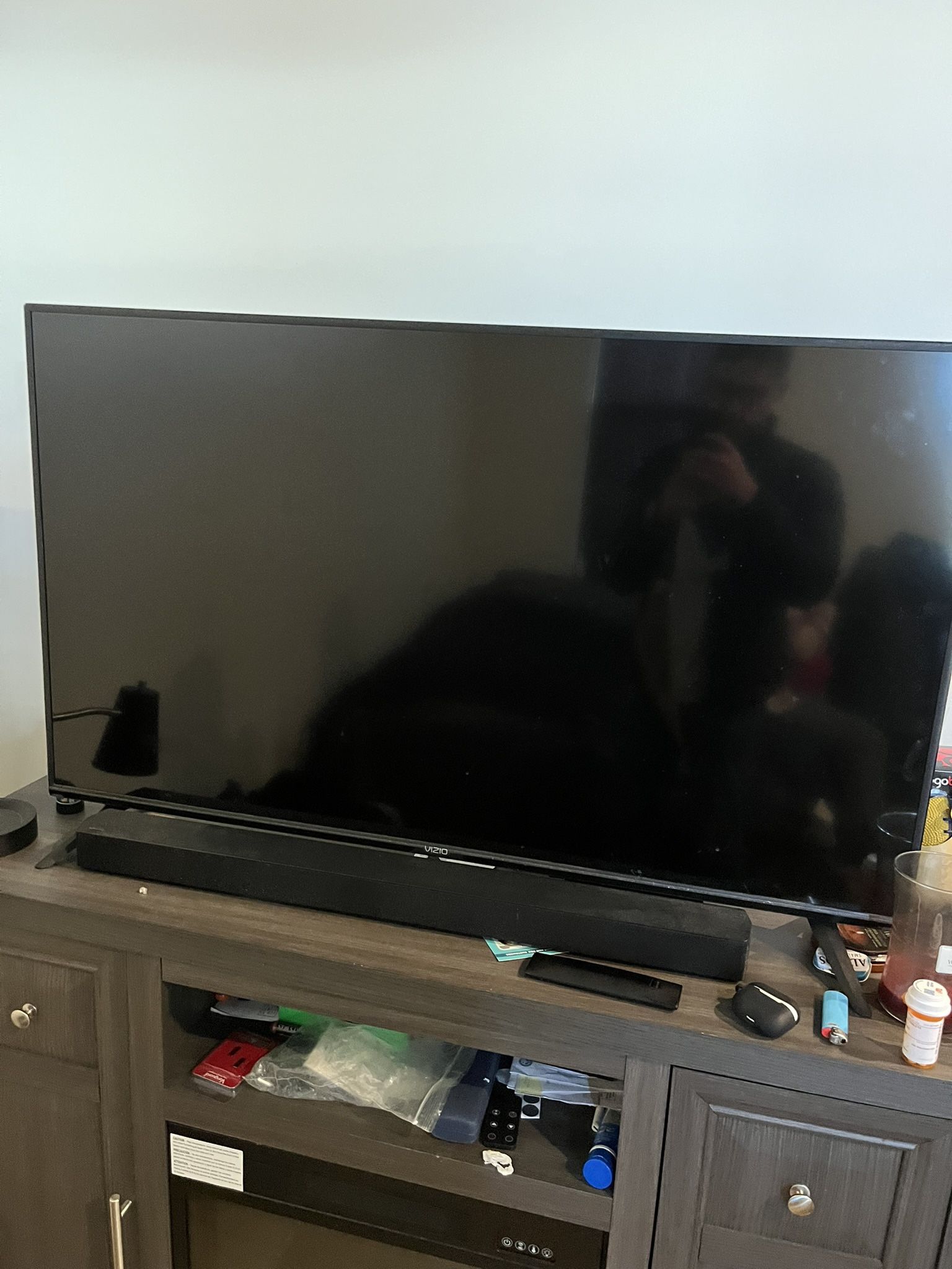 50” Vizio Smart TV With Subwoofer & Console