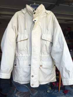 Towne off-white jacket large by London Fog Used