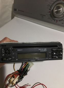 Clarion car CD radio