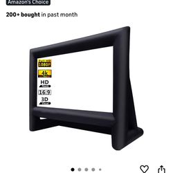 Pop Up Movie Projector Screen