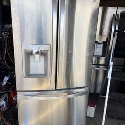 Kenmore Elite French Door Refrigerator Stainless Steel 