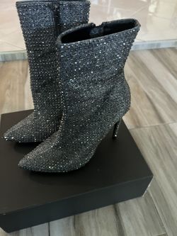 Rhinestone Steve Madden Boots