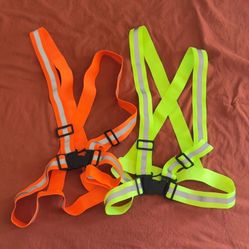 Reflective high vis vest