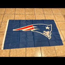 New England Patroits 5 By 3ft Flag 