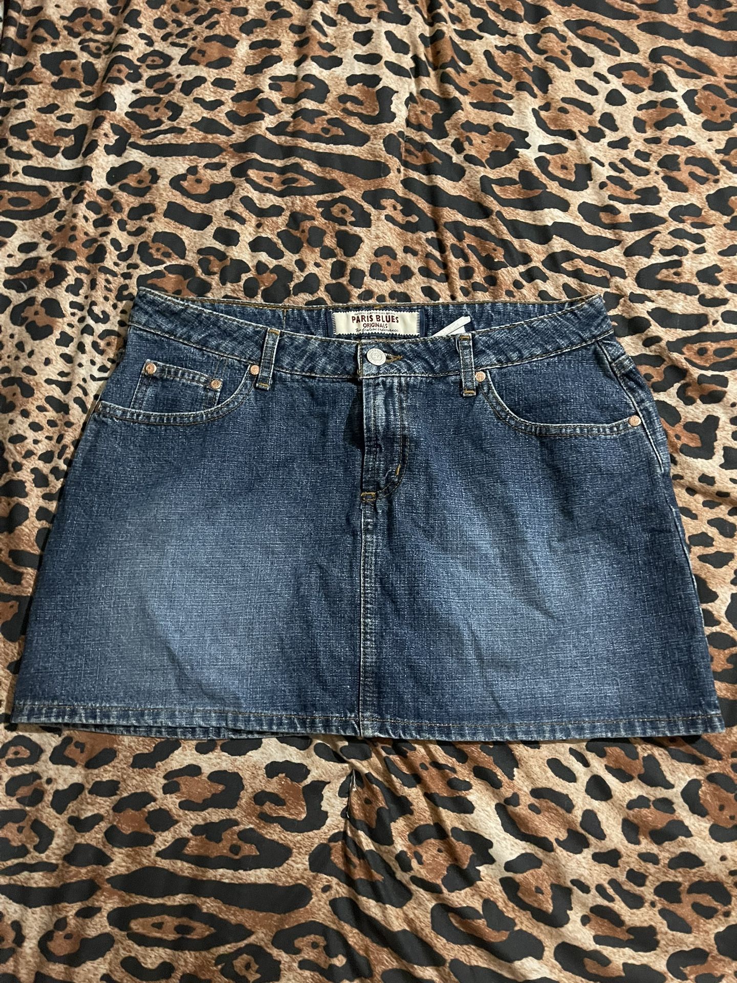 Denim Blue Skirt