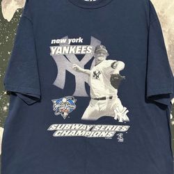NY Yankees Subway Series Baseball Shirt 