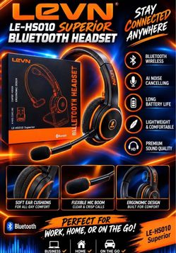 LEVN LE-HS010 Superior Bluetooth Headset