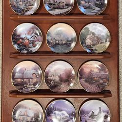 Thomas Kinkade mini Plate Collection 