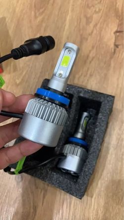 2pcs Car/Auto LED 8000LM 6500K*6 Months Warranty*Headlight Bulbs Low, High, Fog, Daytime, Luces Led, 9005, 9006, 9012, H1, H3, H7, H11, H4, 9007, H13