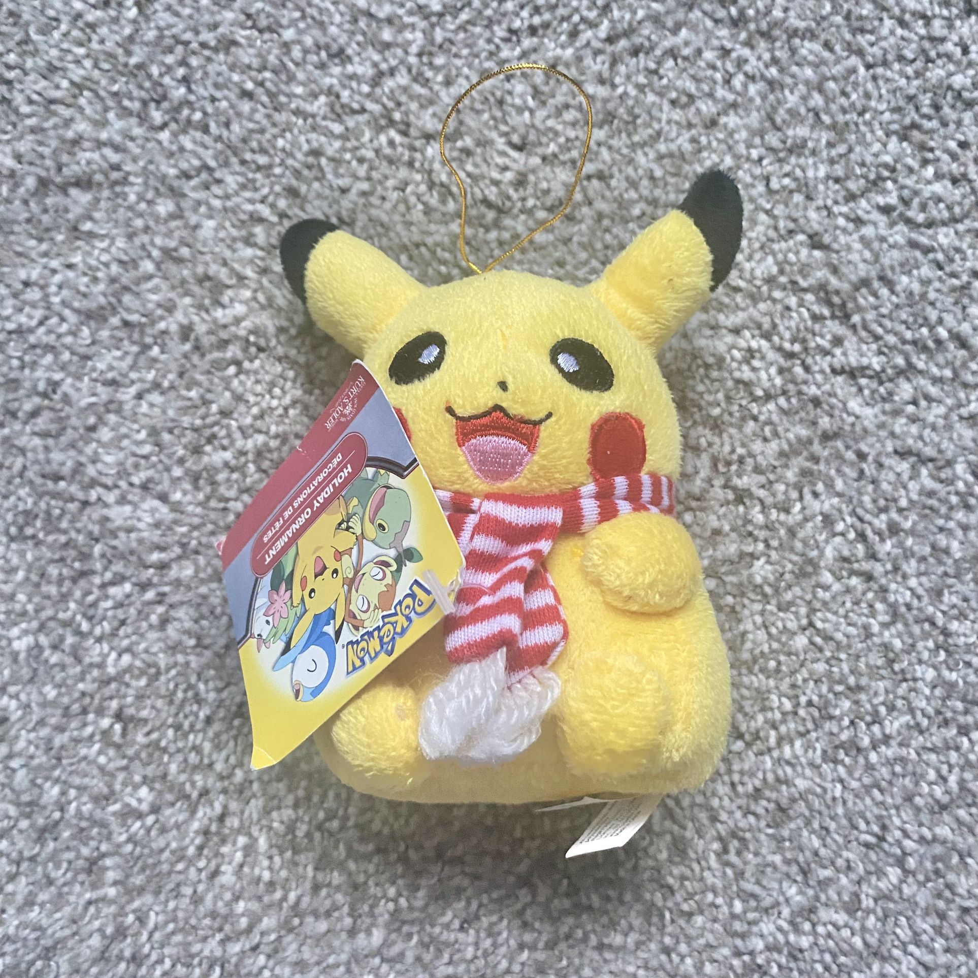 Pikachu Christmas Mascot Plush Toy Keychain Christmas