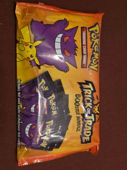 Pokemon 2022 Halloween Trick or Trade BOOster Package 40 packs SEALED