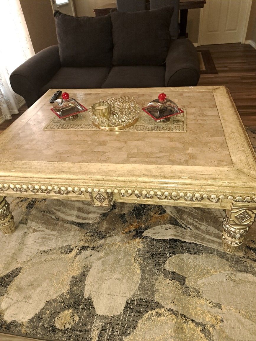 Heavy Duty Marble Coffee Tabe Good Condition Asking For $200,All Products : American Fashion Style Bags On Sale