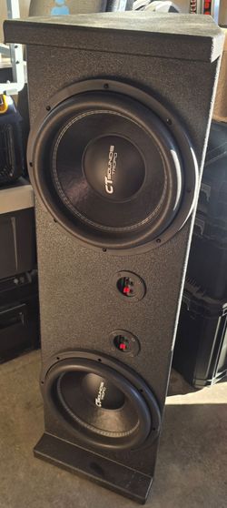 CT sounds Subwoofers and box