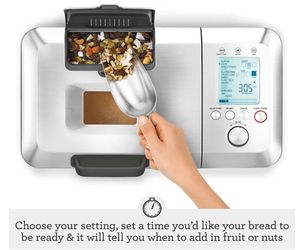 the Breville The Custom Loaf Bread Maker, model BBM800XL