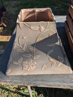 ANTIQUE LAMP SHADE NON SMOKING HOME