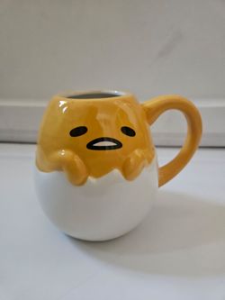 Sanrio Gudetama The Lazy Egg Mug Cup 20oz 3D Sculpted
