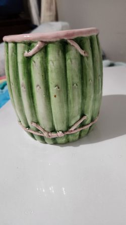 Vintage Asparagus Cannister