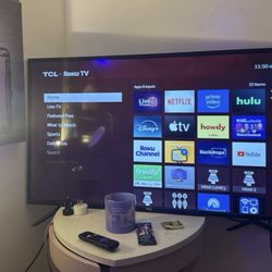 43” Roku Smart Tv 