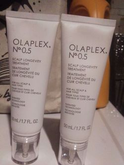 Two olaplex scalp longevity treatment