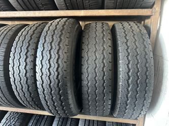 SET OF TIRE 235 85 16 ST LOAD STAR 85% Life