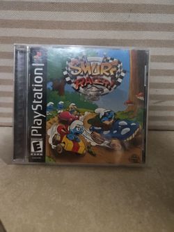 Smurf Racer PlayStation 1 Game