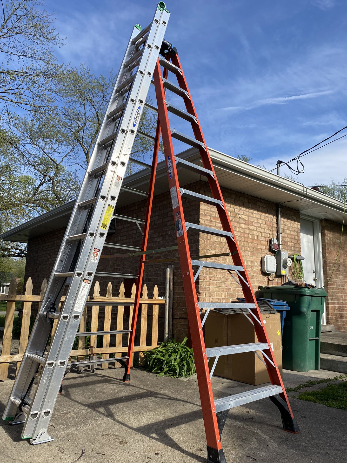 Two Ladders For Sale 