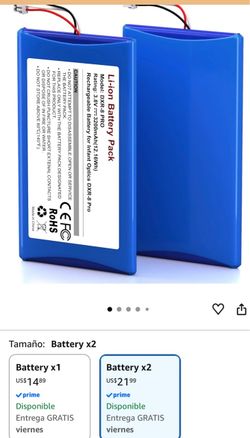 Baterías de repuesto para monitor de bebé