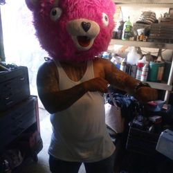 Cuddle Team Leader From Fortnite Costume Mask 