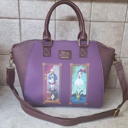 Loungefly DISNEY HAUNTED MANSION Stretching Portraits Satchel Purse Bag