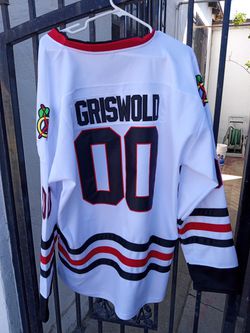 Clark Griswold Christmas Vacation Chicago Blackhawks #00 Jersey
