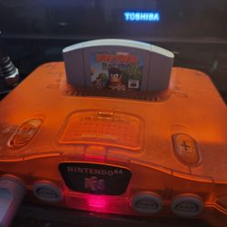 Orange N64 Console Only