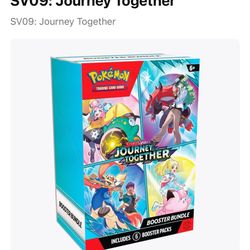 Pokemon Journey Together Booster Bundles 