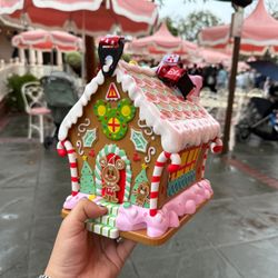 Disneyland Popcorn Bucket Gingerbread House