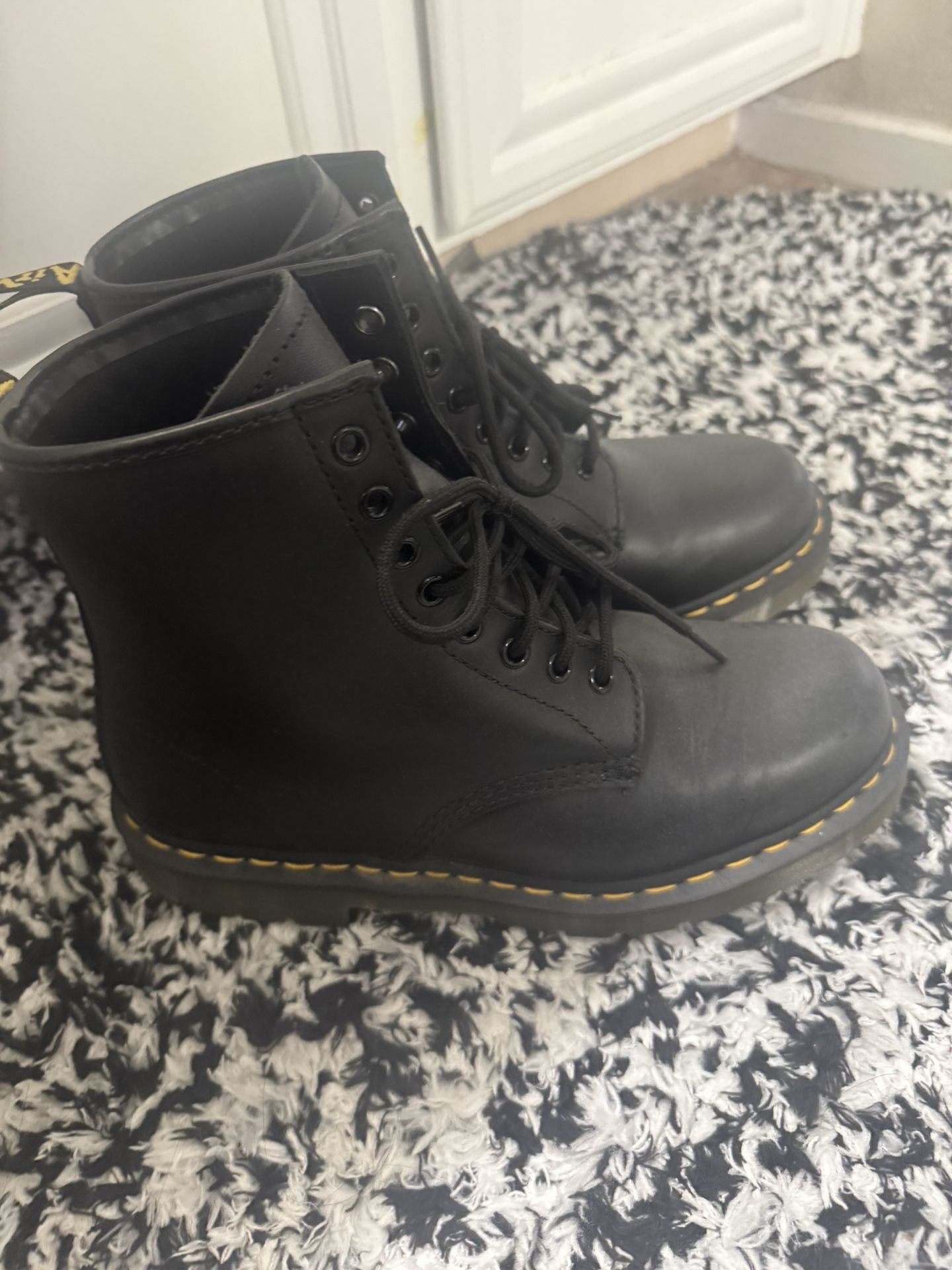 Do. Martin Work Boots Safety Size 10