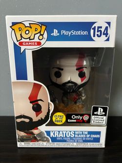 Funko Pop Kratos with the Blades of Chaos