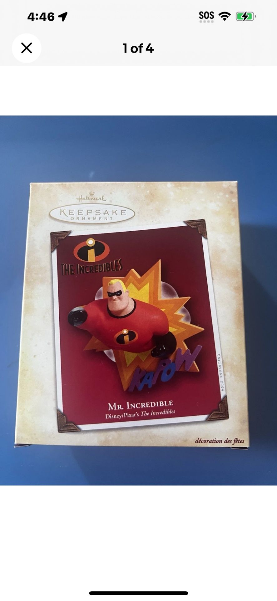 Hallmark Keepsake Mr. Incredible Ornament