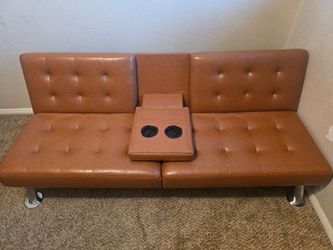 Brown Futon