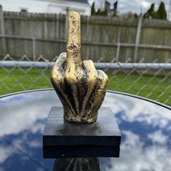 The Middle Finger Statue