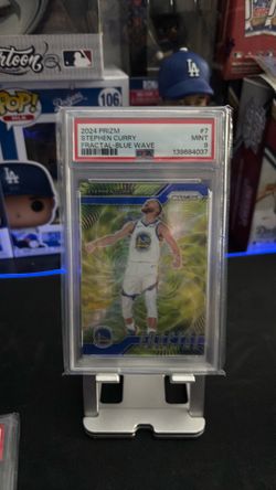 2024 Prizm Steph Curry psa 9
