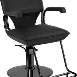 Hair Stylist Chair for Salon Extra Wide Salon Chair for Hair Stylist, Hydraulic Styling Chair 360 De